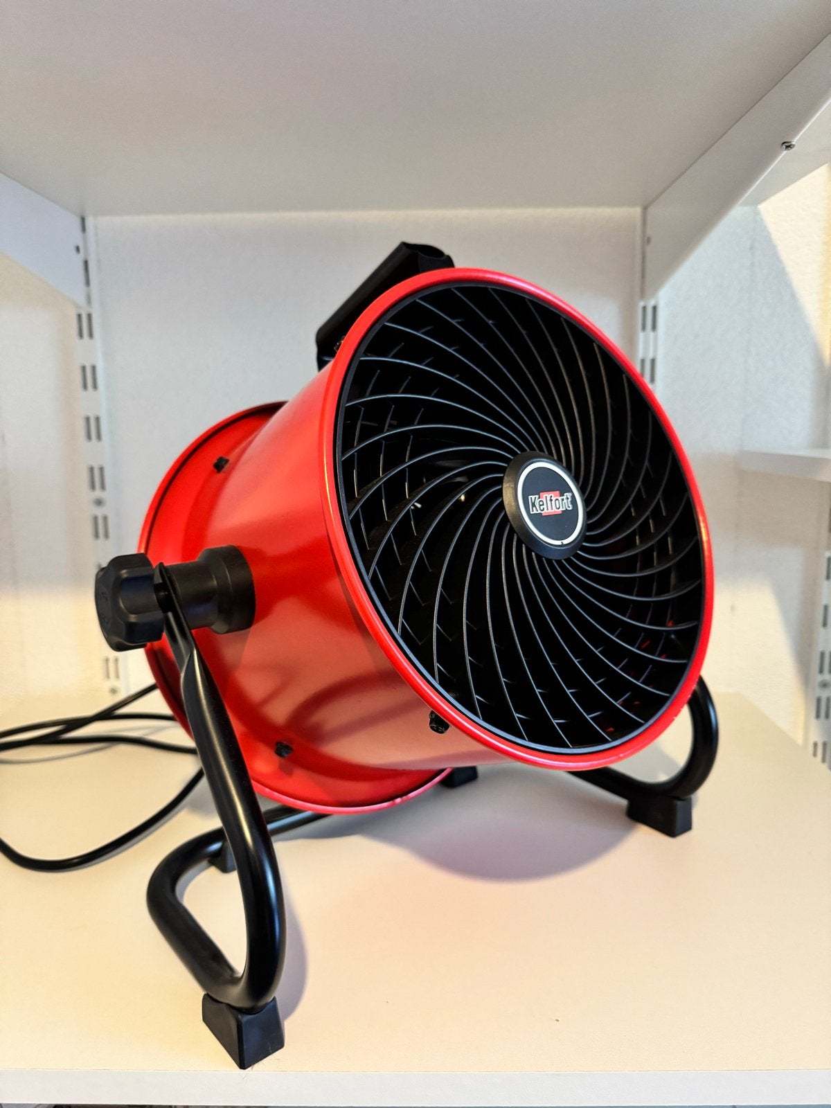 Kelfort Vloerventilator - Krachtige Koeling, Witgoed en Apparatuur, Ventilatoren, Ophalen, Zo goed als nieuw, Vloerventilator