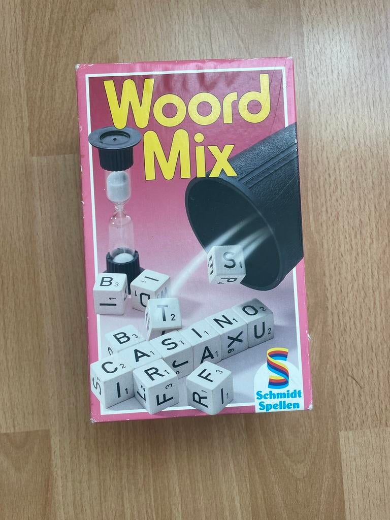 Woord Mix dobbelspel, Ophalen of Verzenden, Zo goed als nieuw