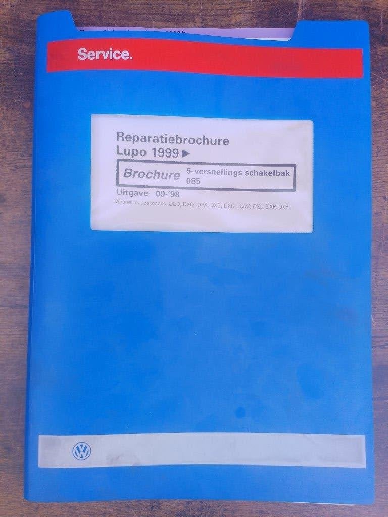 Volkswagen Lupo  dealer werkplaatsboek versnellingsbak 085, Verzenden, Gelezen, Volkswagen
