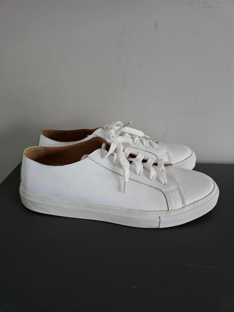 Reinhard Frans witte sneakers 40, Ophalen of Verzenden, Zo goed als nieuw, Wit