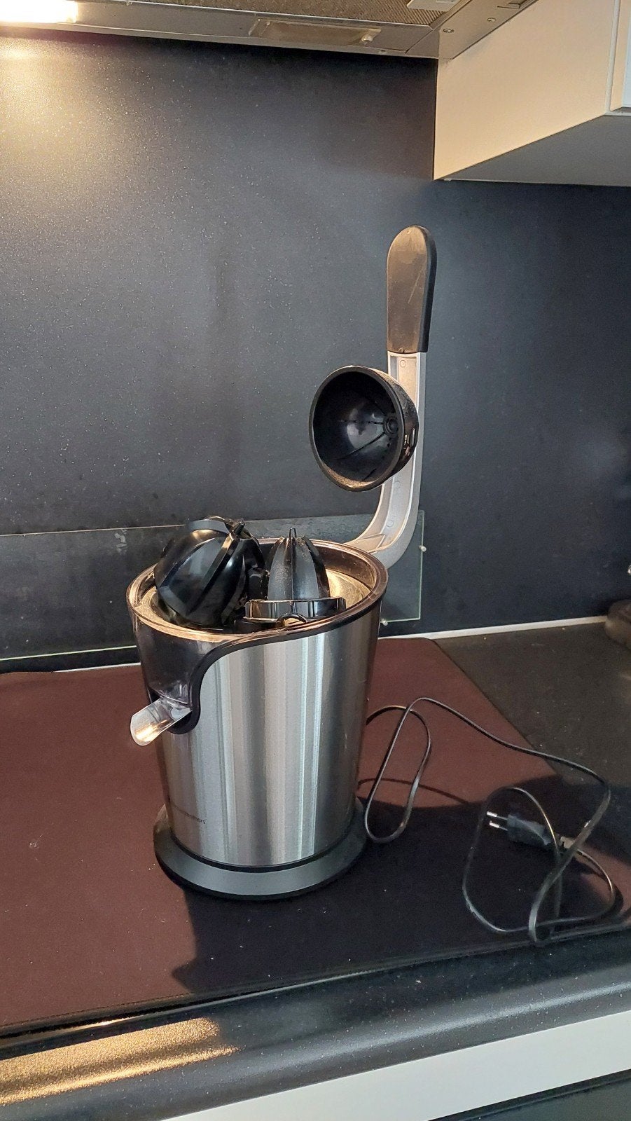elektrische citruspers, Witgoed en Apparatuur, Juicers, Ophalen, Zo goed als nieuw, Citruspers