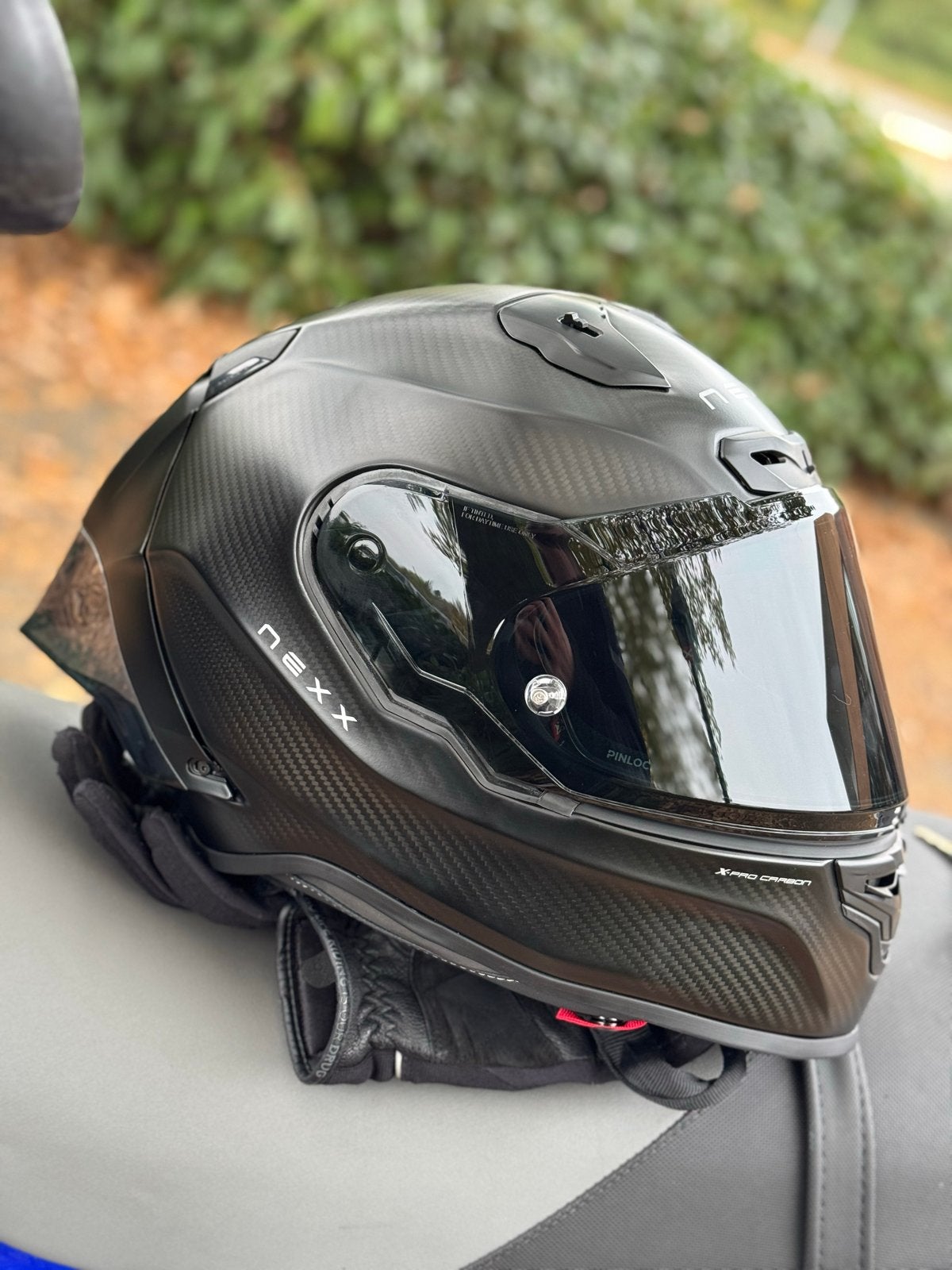 Motorhelm Nexx R3R zero pro 2 carbon maat S, Motoren, Integraalhelm, S, Tweedehands, Ophalen