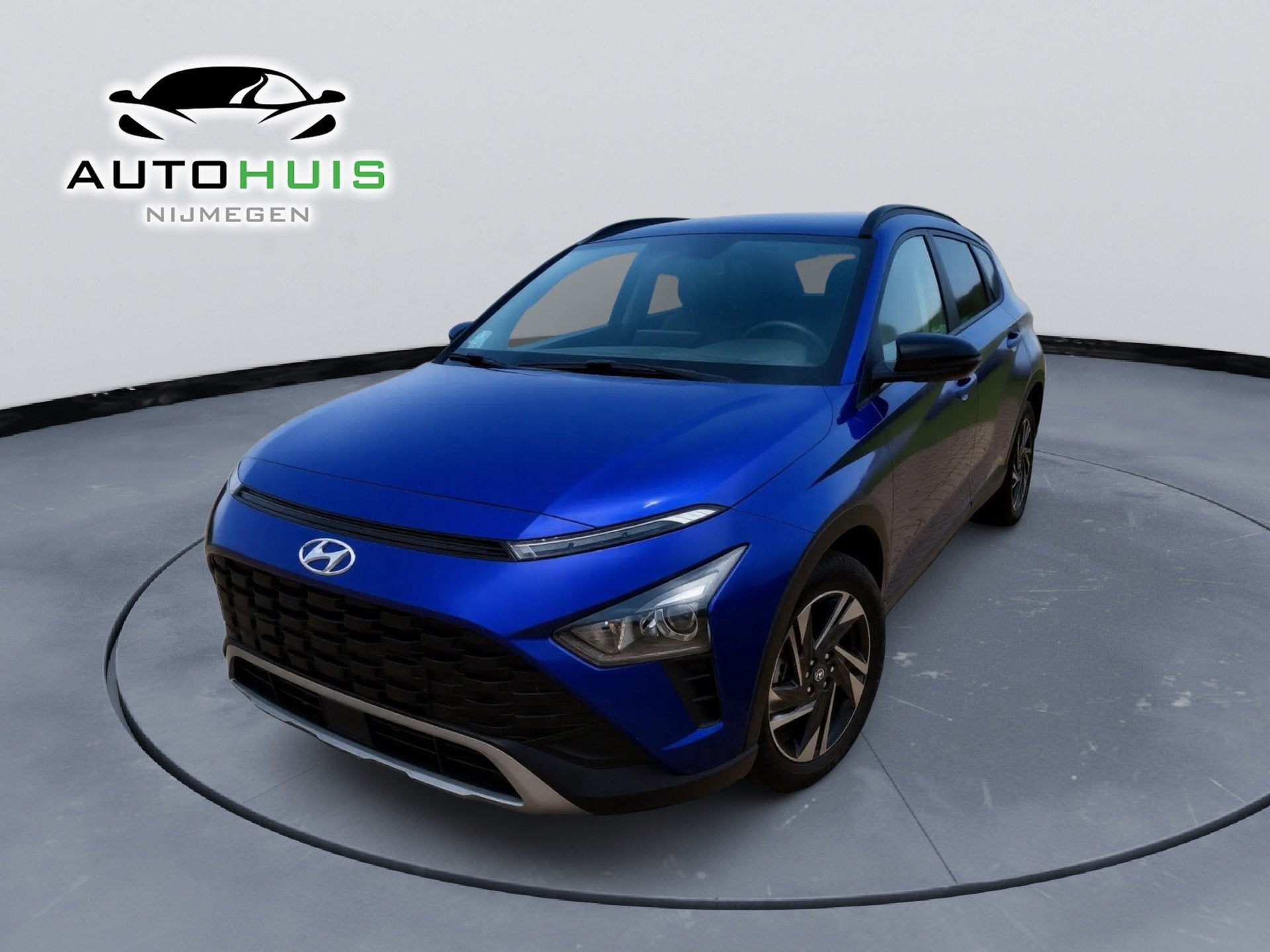 Hyundai Bayon 1.0 T-GDI Premium Automaat Navigatiesysteem pd, Auto's, Blauw, Automatische klimaatregeling, Bedrijf, 3 cilinders