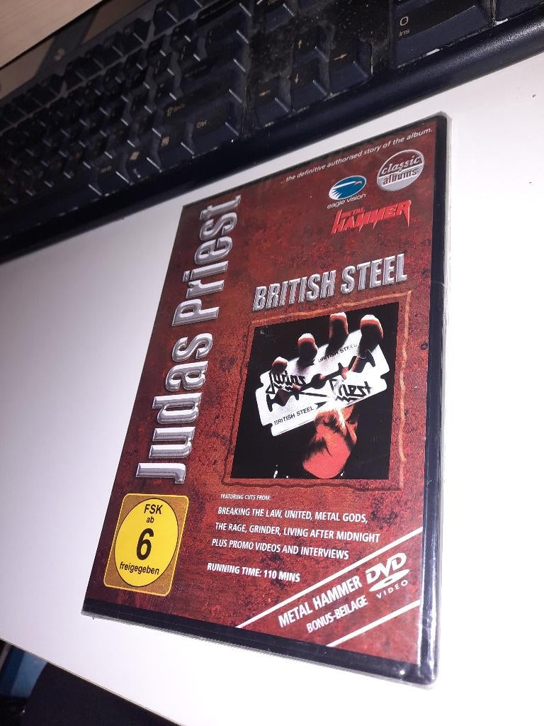 DVD NIEUW Judas Priest – British Steel, Alle leeftijden, Ophalen, Nieuw in verpakking