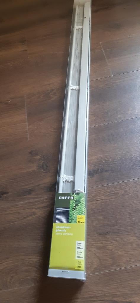 Aluminium jaloezie 100 cm breed, Huis en Inrichting, Stoffering | Gordijnen en Lamellen, Ophalen of Verzenden, Nieuw, Wit, 50 tot 100 cm
