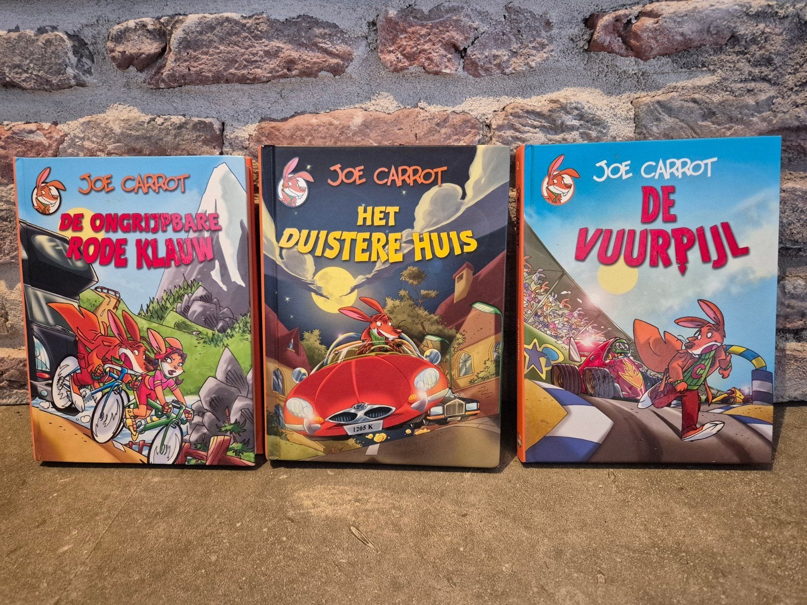 Joe Carrot 3 leuke kinderboeken, Ophalen of Verzenden, Zo goed als nieuw