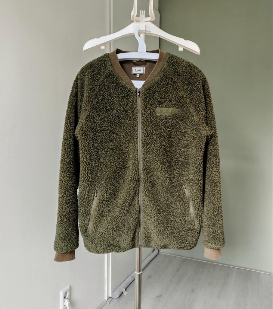 Forét Moan Fleece Jacket Olive Green - Size M, Forét, Zo goed als nieuw, Groen, Verzenden