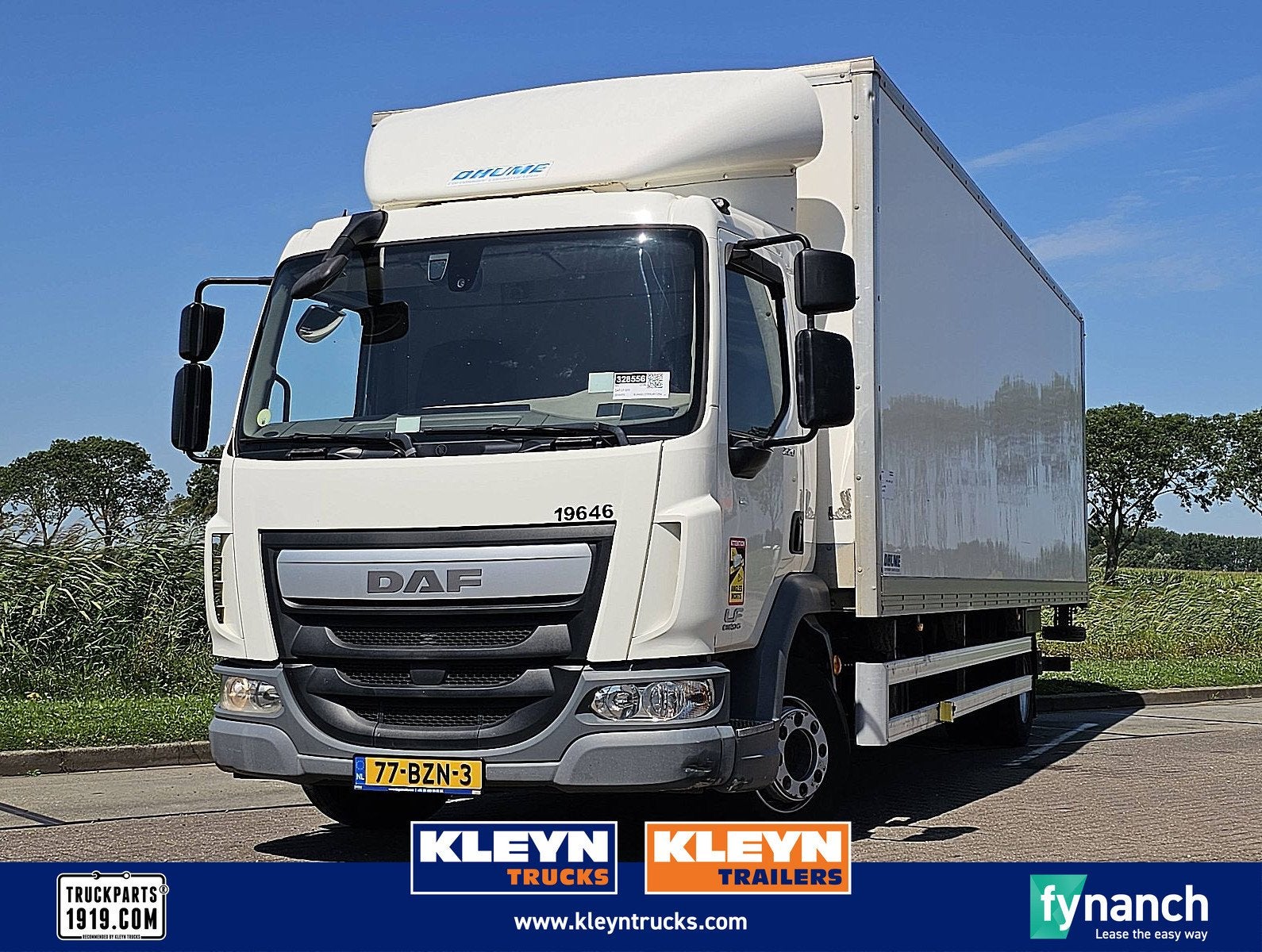 DAF LF 220 11.9t 6 cyl., Auto's, Automaat, Wit, Bedrijf, Diesel