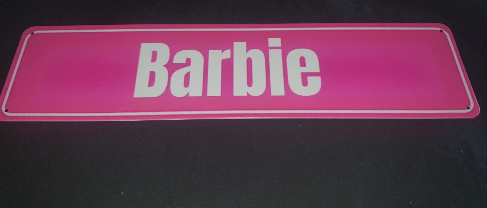 barbie wandbord, perfect voor de echte barbie-fan!, Ophalen of Verzenden, Nieuw
