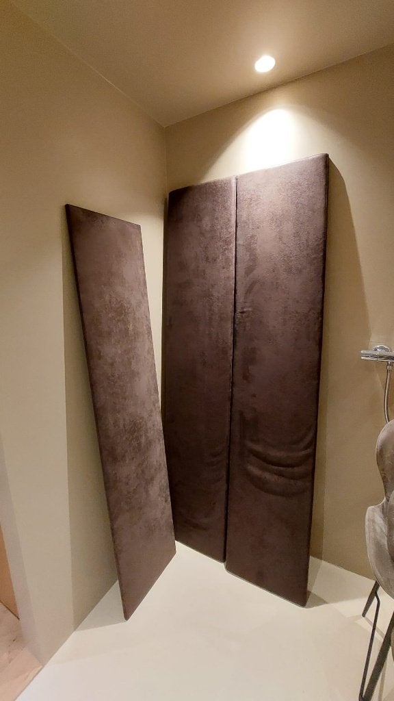 3 x akoestische wandpanelen - bruin - prijs per stuk, Ophalen, 180 cm, 40 cm, Textiel