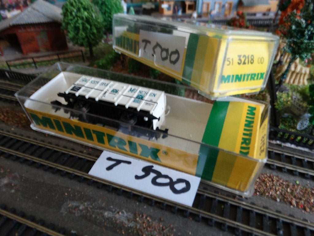 N-Spoor: TRIX, adv T500: Bierwagon 3218 Hackerbrau Munchen., Gelijkstroom of Wisselstroom, Trix, Ophalen of Verzenden, Nieuw