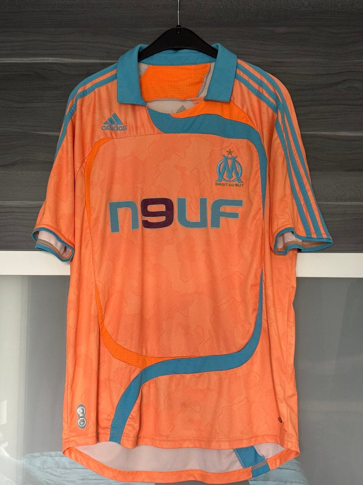 Olympique Marseille uitshirt 2007-2008 (L), Maat L, Ophalen of Verzenden, Shirt