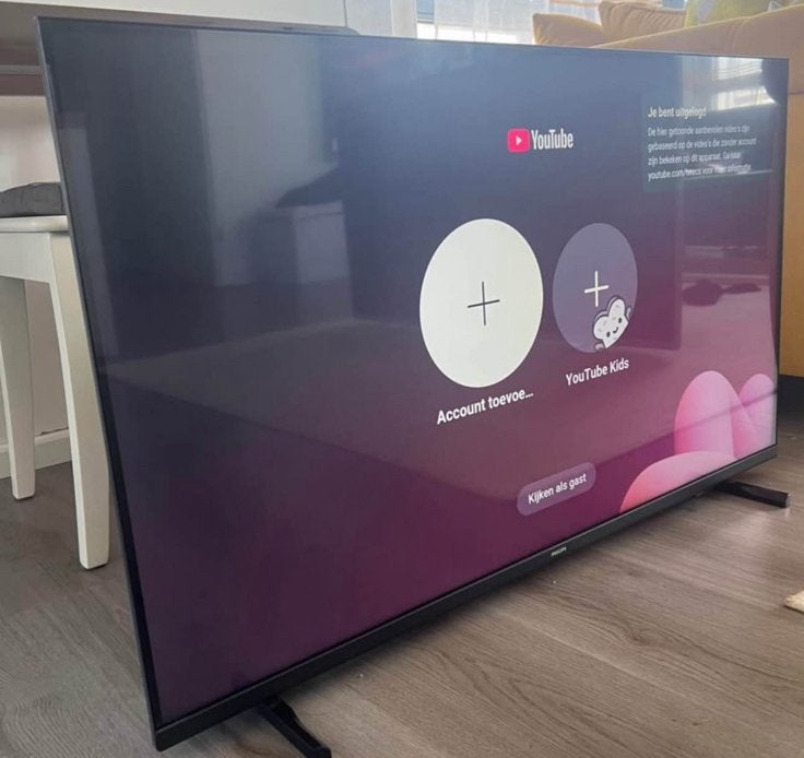 Te koop philips smart tv 43 inches werkt perfect, Philips, 50 Hz, Ophalen of Verzenden, Zo goed als nieuw
