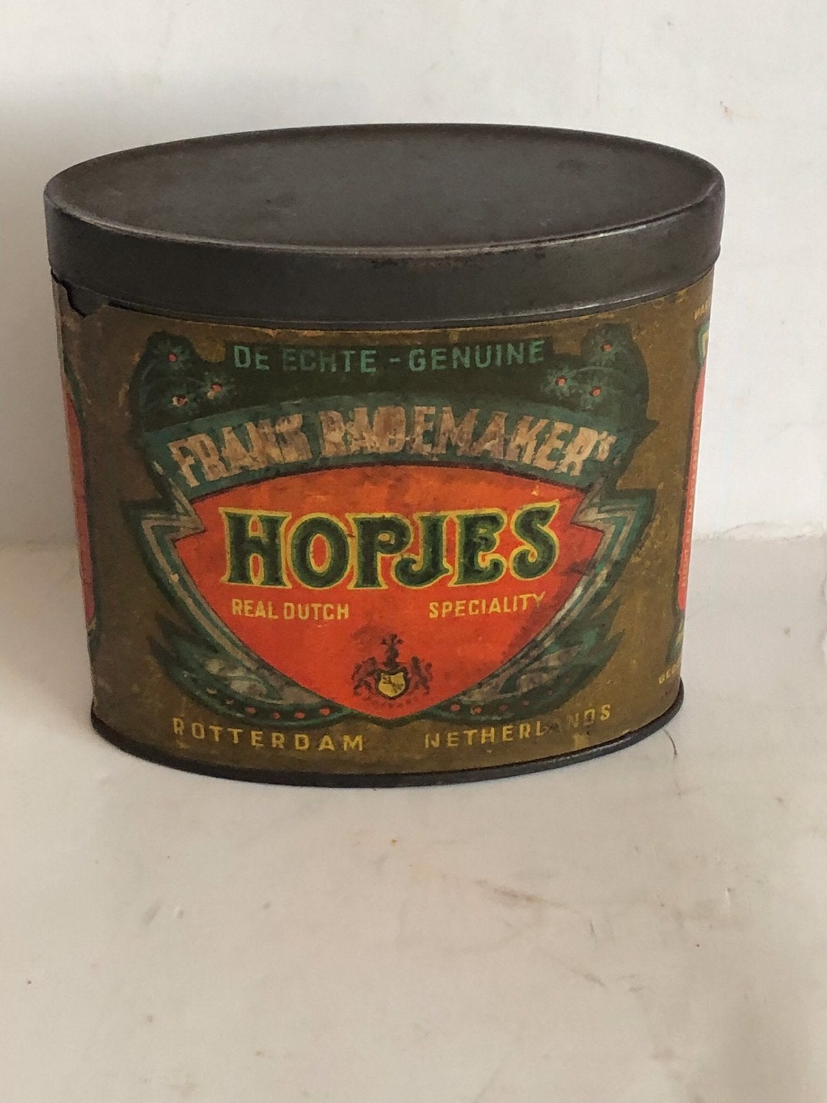 Haagse Hopjes blikje 1949, Verzamelen, Ophalen of Verzenden, Gebruikt, Overige, Overige merken