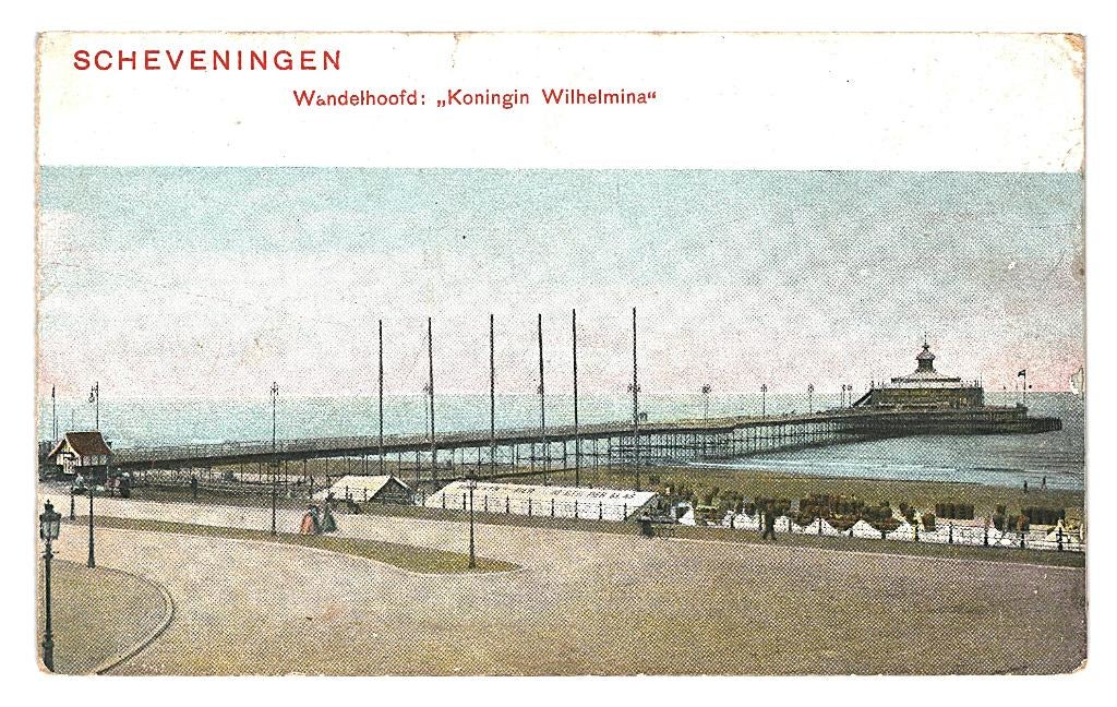 983524 Scheveningen Wandelhoofd Niet gelopen, Verzamelen, Ansichtkaarten | Nederland, Ongelopen, Zuid-Holland, Voor 1920, Ophalen of Verzenden
