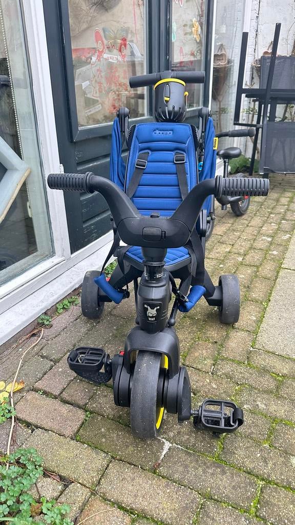 Doona Liki Trike S3 Opvouwbare Driewieler - eerste eigenaar, Ophalen, Zo goed als nieuw, Duwstang