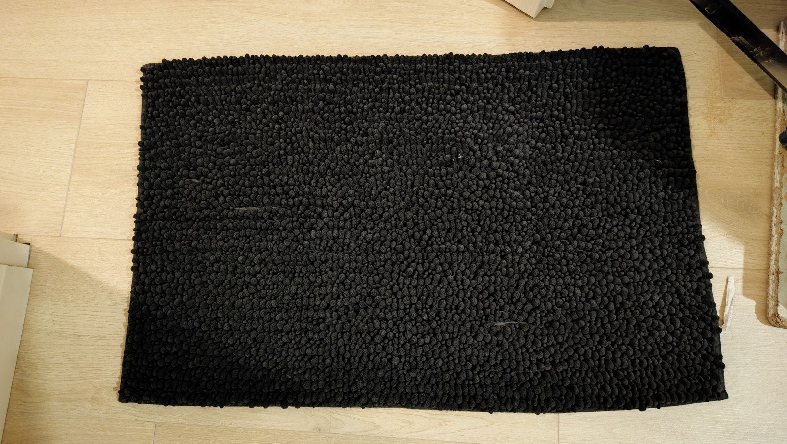 Zwarte en grijze badmatten (50x80 cm), 50 tot 100 cm, Grijs, Zo goed als nieuw, 50 tot 100 cm