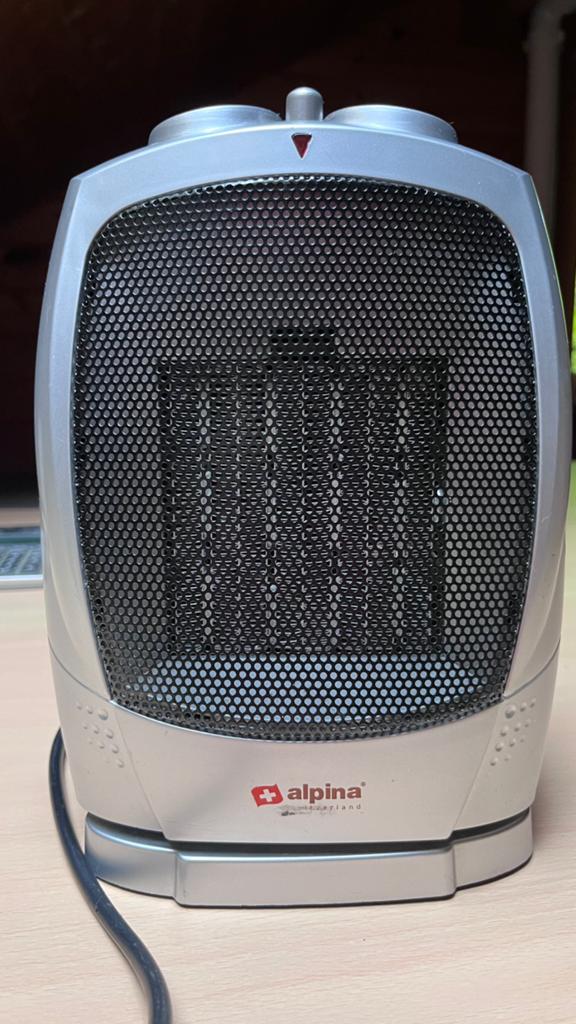 Alpina SF-9381 ventilatorkachel, Ophalen of Verzenden, Gebruikt