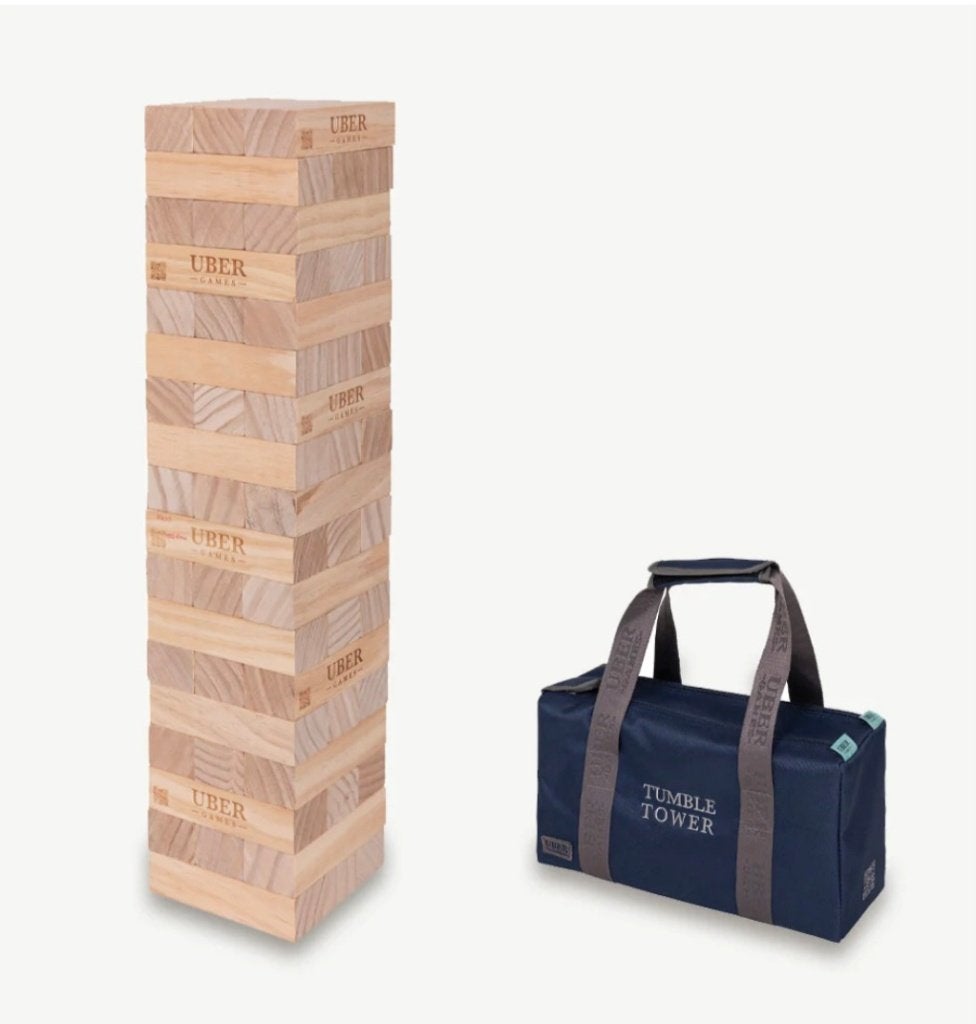 Jenga (large) te huur, Hobby en Vrije tijd, Feestartikelen | Verhuur, Ophalen, Zo goed als nieuw
