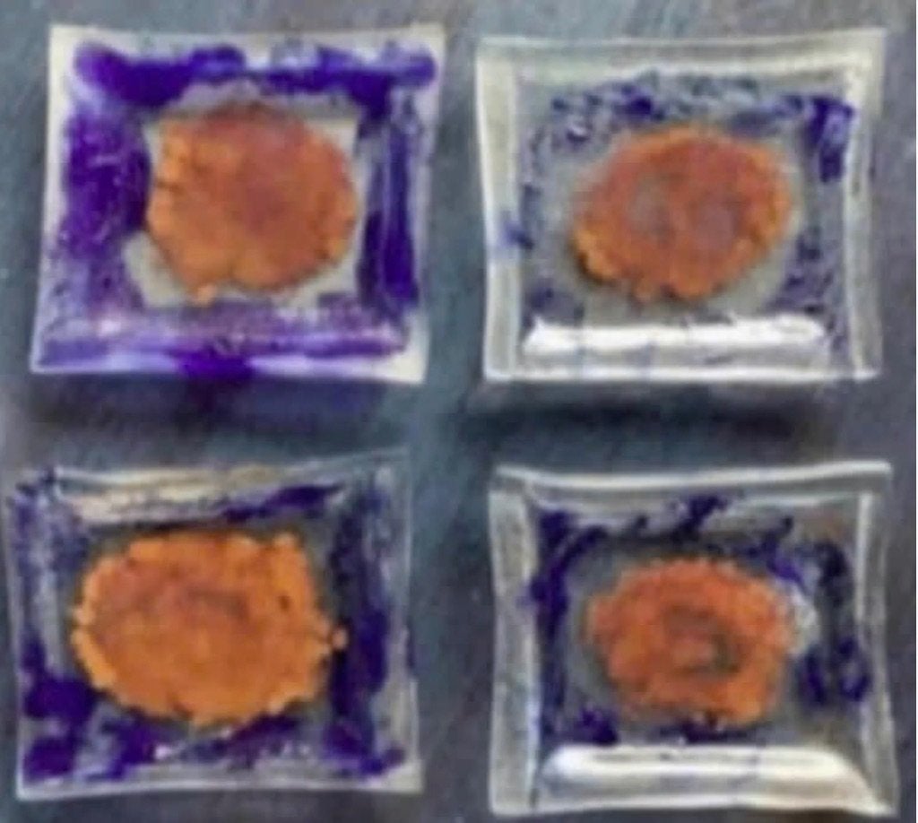 Glazen, handgemaakte, unieke theetipjes; 4x theetipje glas, Nieuw, Ophalen of Verzenden, Overige stijlen, Glas