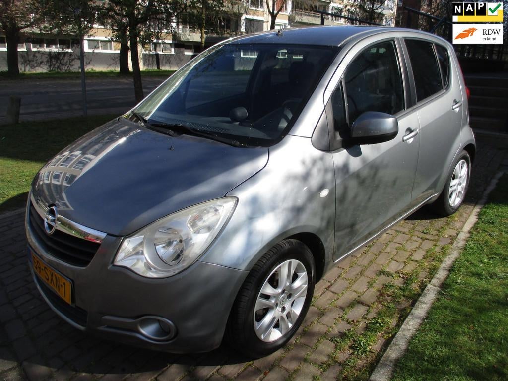 Opel Agila 1.0 Edition, Euro 5, Gebruikt, 31 €/maand, Origineel Nederlands