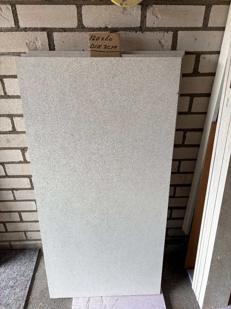 Platen,Panelen 3 stuks marmer afmeting:120x60x3cm., Ophalen, Nieuw, Overige materialen, 20 tot 50 mm
