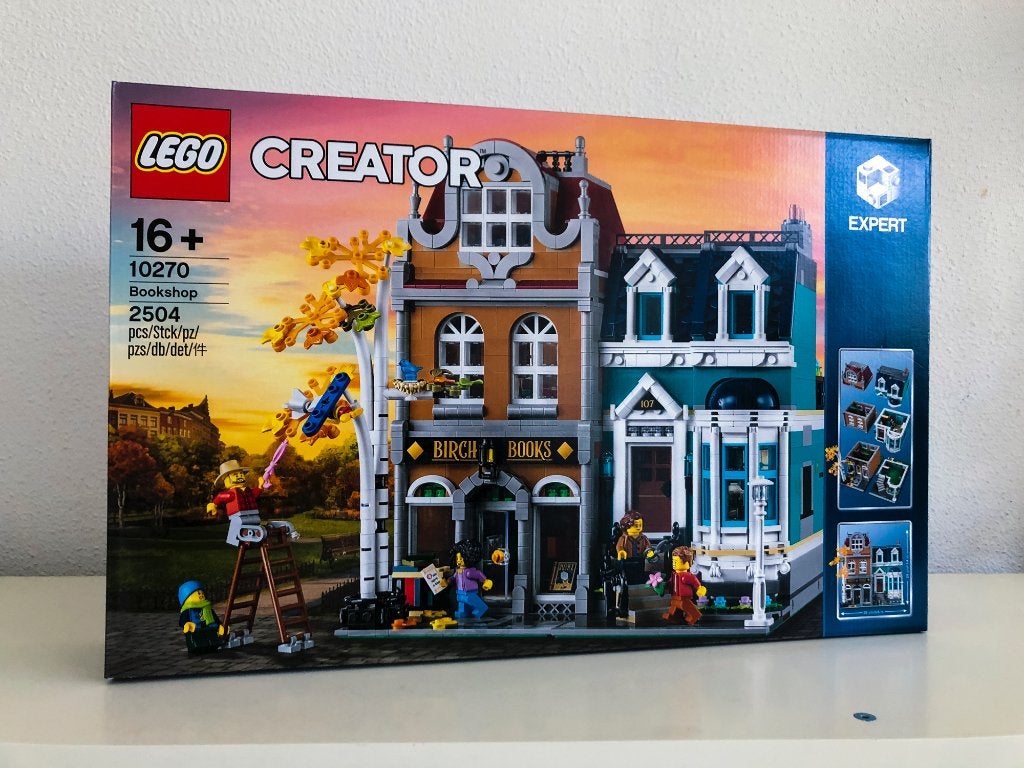 Lego 10270 bookshop boekenwinkel, Compleet, Lego, Nieuw, Ophalen of Verzenden