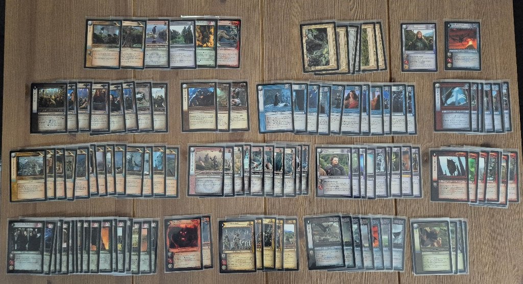 Lord of the Rings TCG - Set 6 (COMPLEET, 128 kaarten), Ophalen of Verzenden, Zo goed als nieuw, Spel