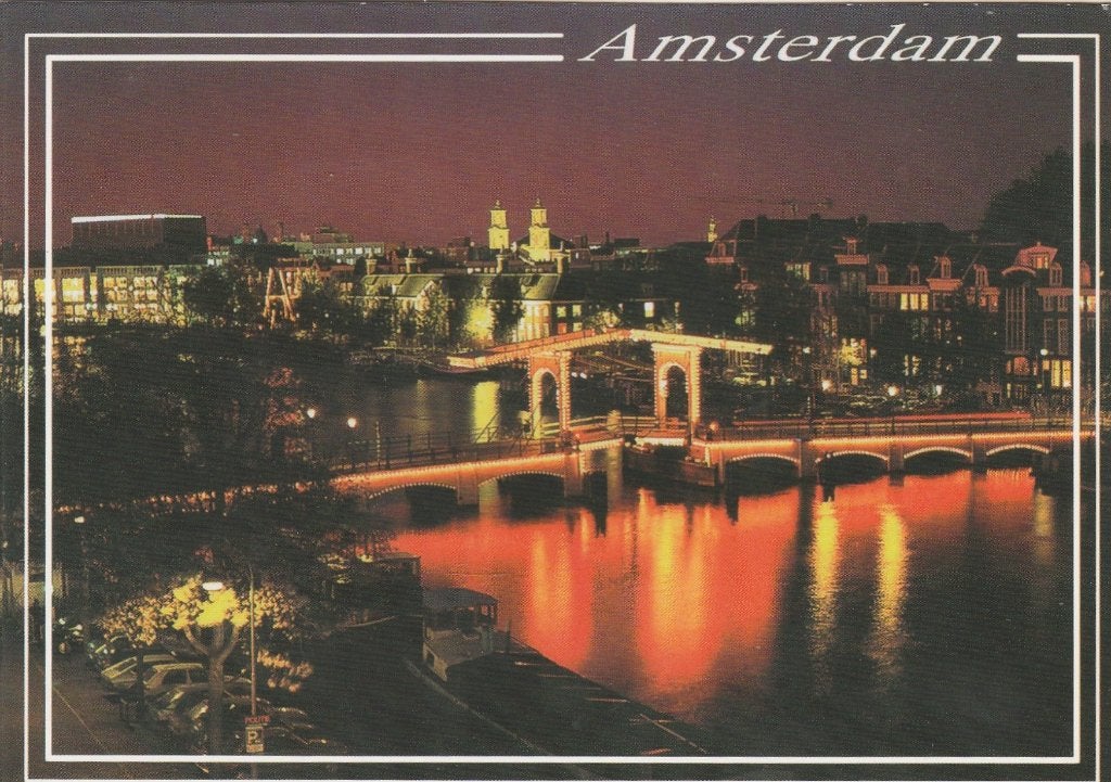 AMSTERDAM Magere Brug Avond, Verzamelen, Verzenden, 1980 tot heden, Ongelopen, Noord-Holland