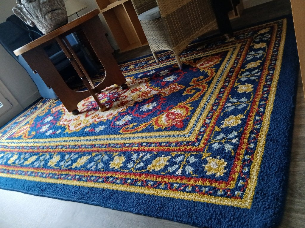 Vloerkleed, Huis en Inrichting, Ophalen, Gebruikt, 150 tot 200 cm, Geel