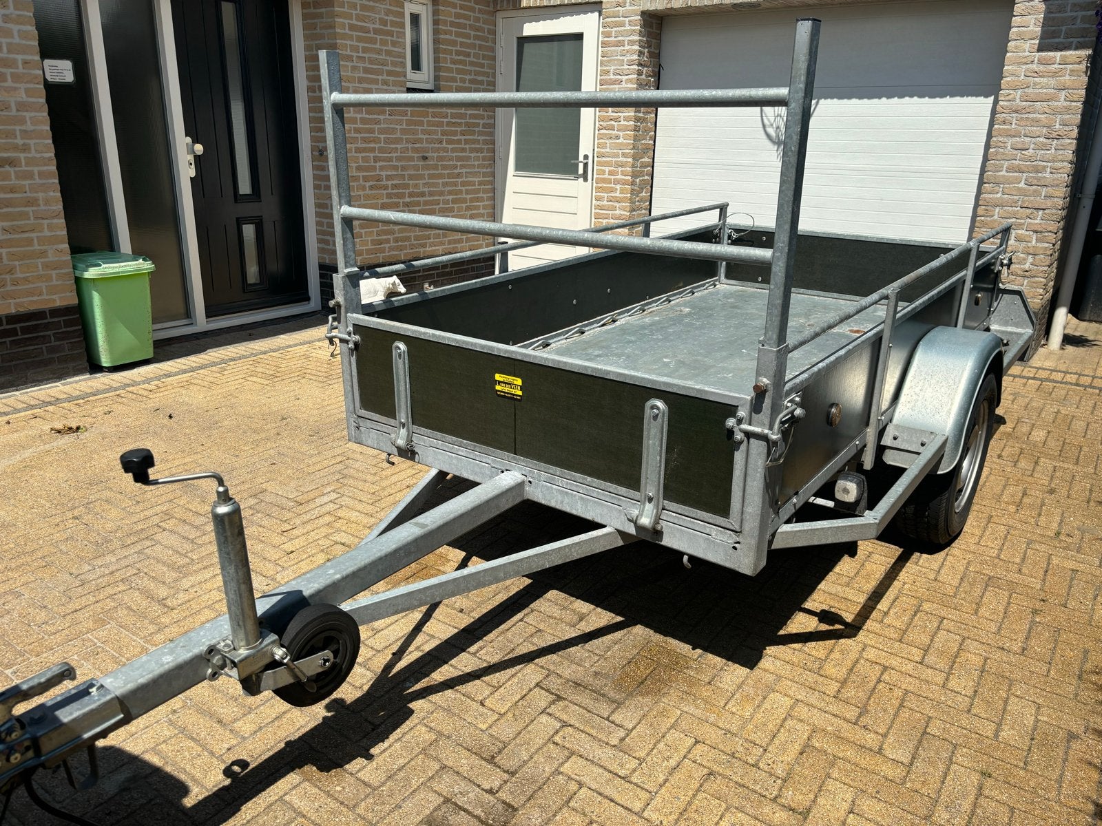 Super degelijke en mooie aanhanger, Ophalen, Zo goed als nieuw