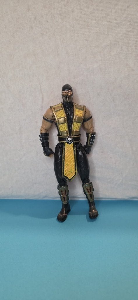 Jazwares Scorpion Shaolin Monks figuur Mortal Kombat, Ophalen of Verzenden, Gebruikt