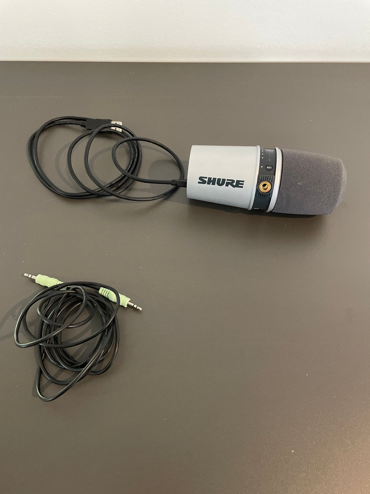 Shure Microfoon met XLR en 3.5mm Jack Aansluiting, Ophalen, Gebruikt, Studiomicrofoon