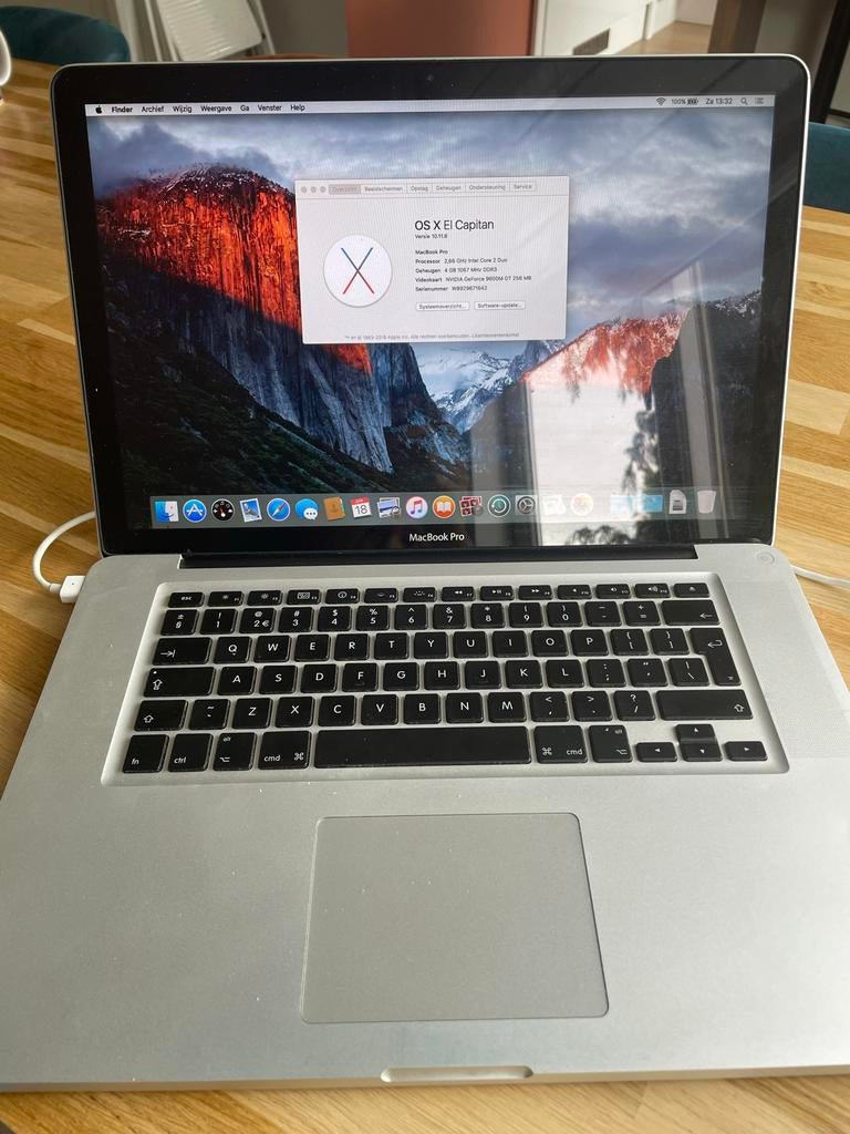 MacBook Pro 2009 15 inch, Computers en Software, Apple Macbooks, 2 tot 3 Ghz, Zo goed als nieuw, Onbekend, 4 GB