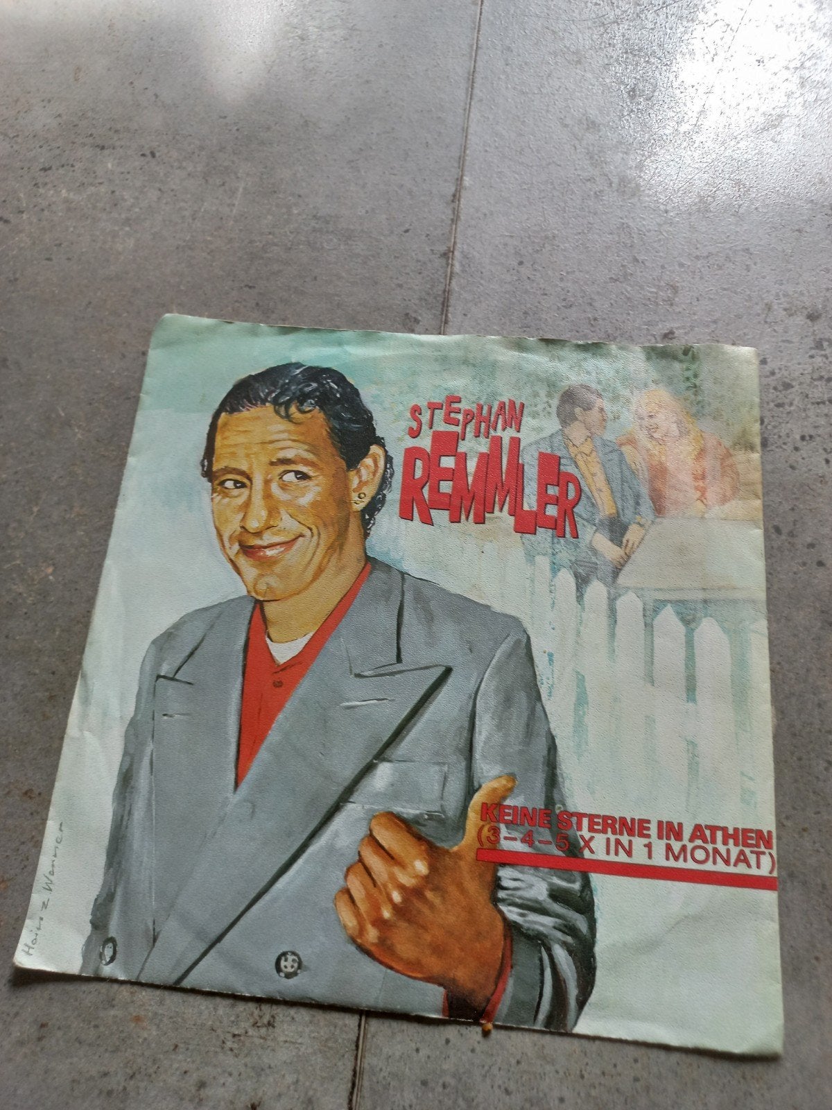Stephan Remmler - Keine Sterne in AthenenP, Cd's en Dvd's, Gebruikt, Originele persing, 12 inch, Schlager