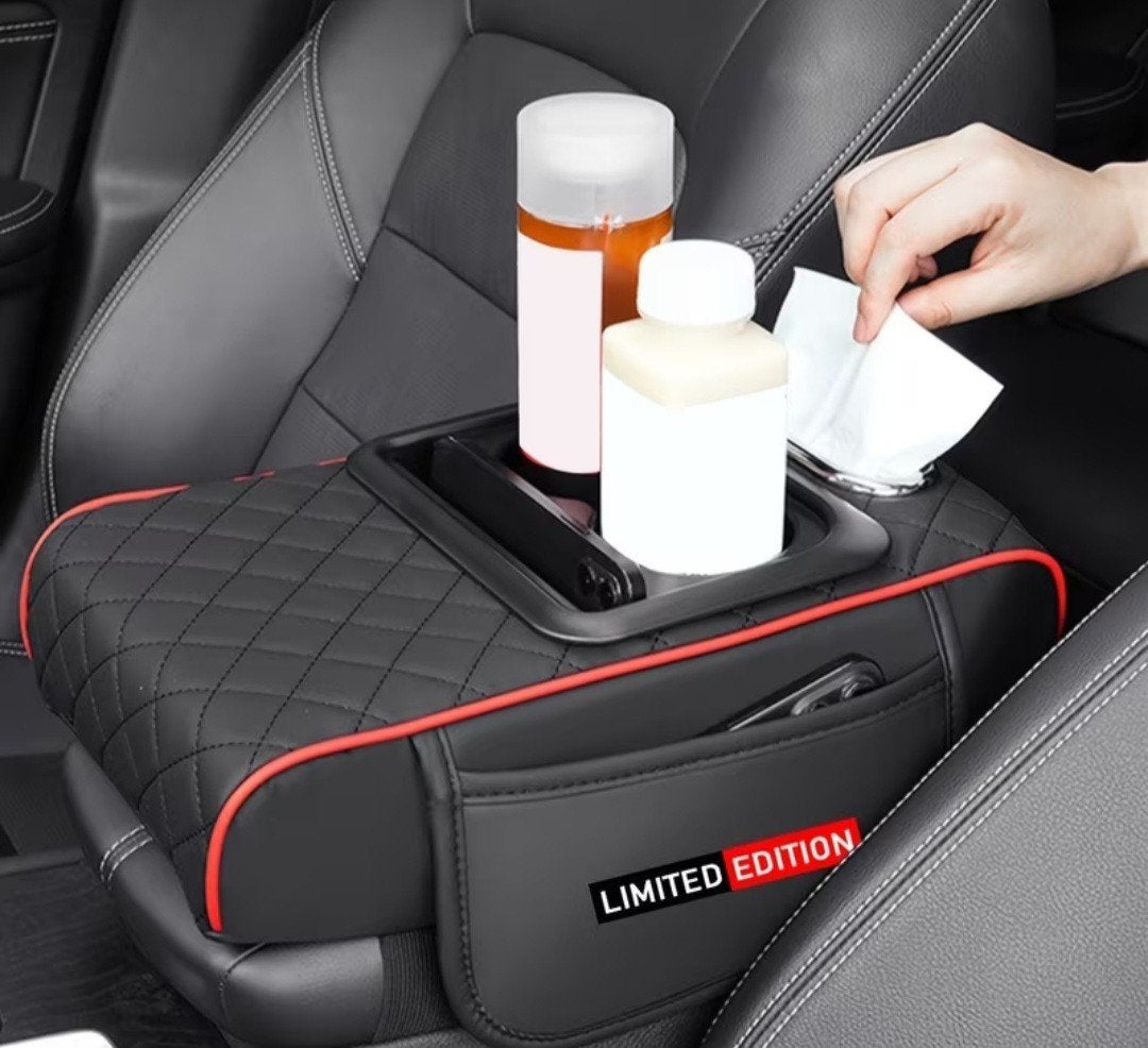Nieuwe Armsteun Pad 4 in 1 Armsteun l 0pbergtas l, Auto diversen, Auto-accessoires, Ophalen of Verzenden, Nieuw