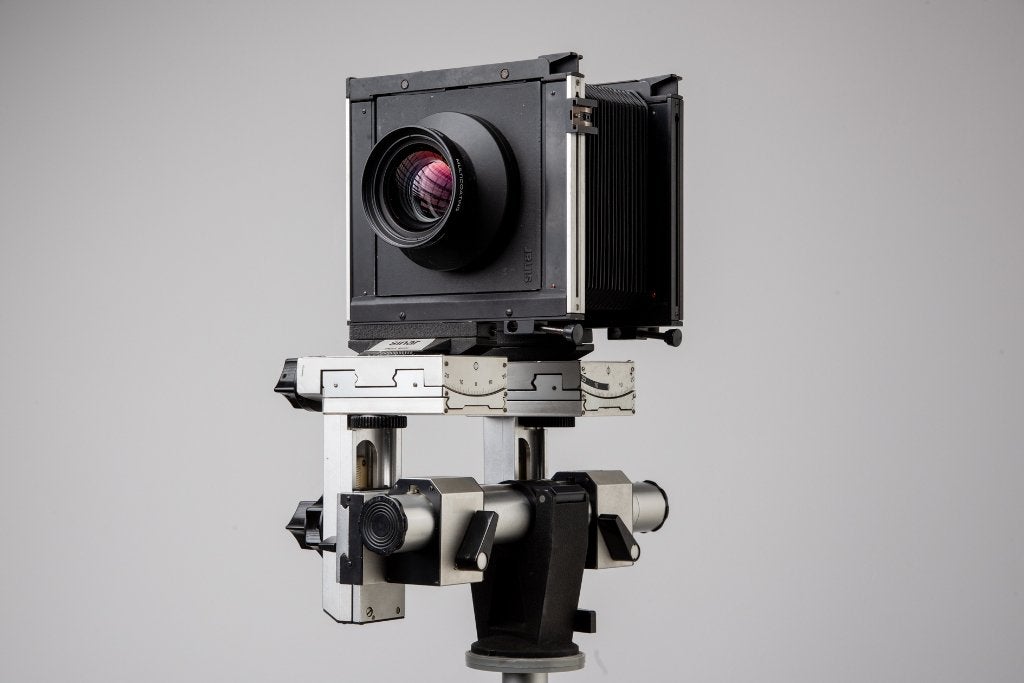Sinar P 4x5' top-grootformaatcamera, in perfecte staat, Ophalen of Verzenden, Gebruikt, Spiegelreflex, Overige Merken