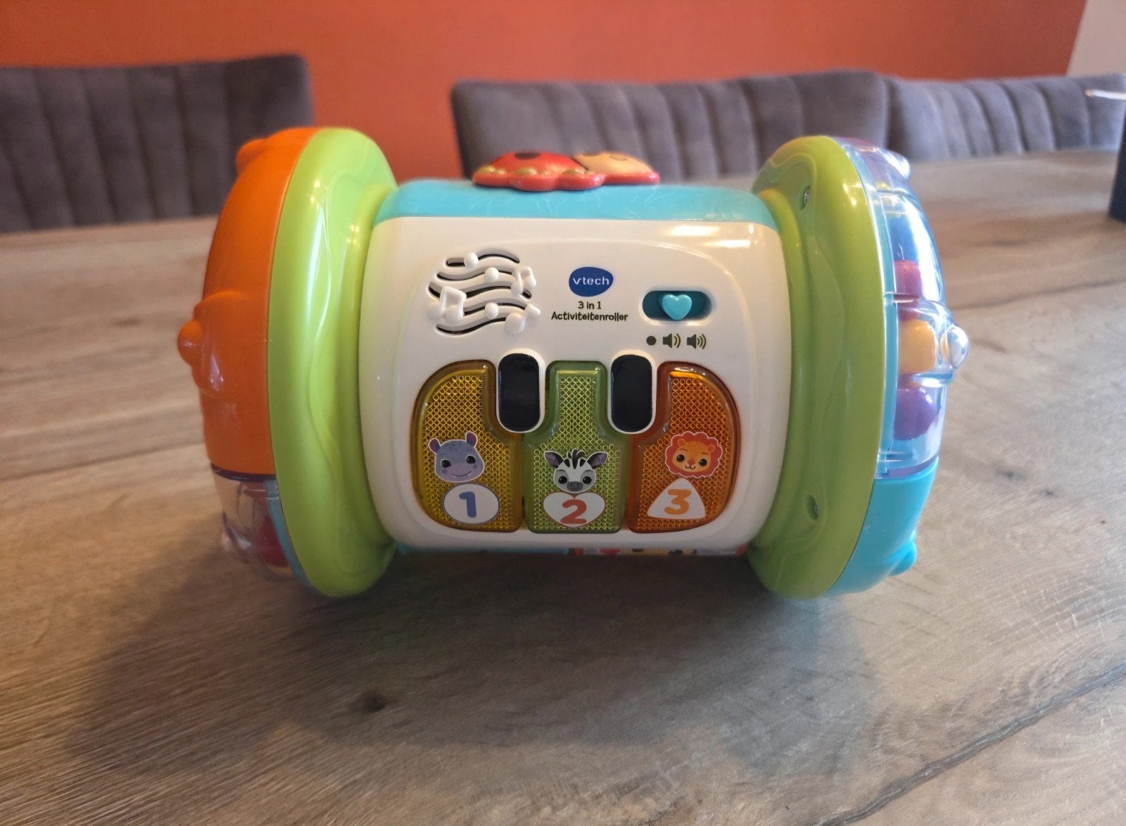 Vtech activiteiten roller / kruiprol, Kinderen en Baby's, Ophalen of Verzenden, Zo goed als nieuw, 6 maanden tot 2 jaar