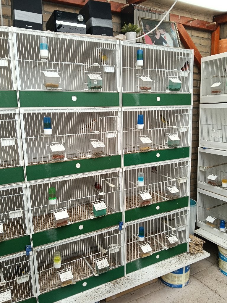 TKA heesakkers kooien, Ophalen, Zo goed als nieuw, Kunststof, Vogelkooi