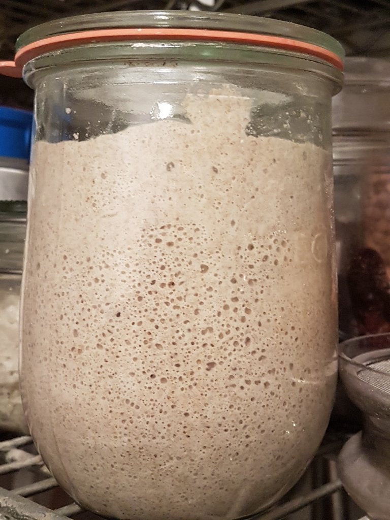 Zuurdesem starter rogge Biologisch ruim 3jr actief, Ophalen, Overige typen