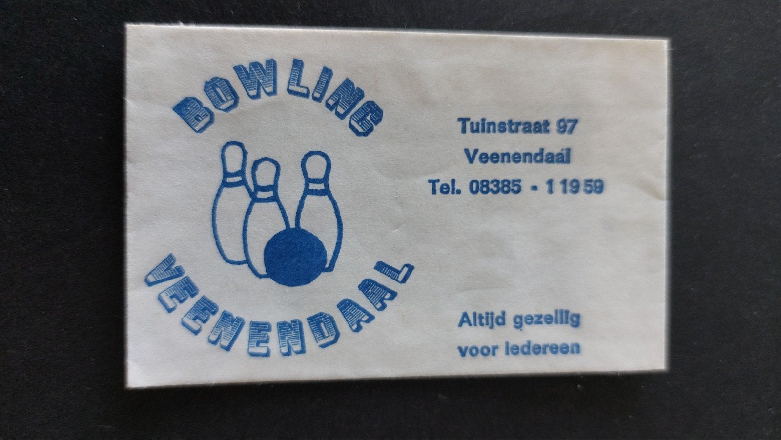 Veenendaal, Bowling Veenendaal, Verzenden, Nederland