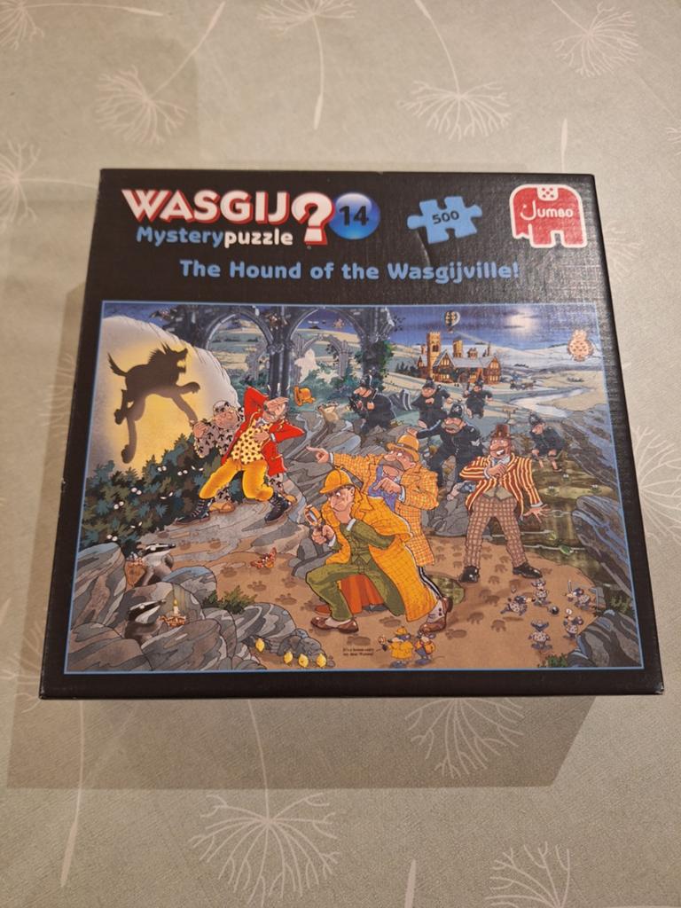 Wasgij mystery 14 500 stukjes, Ophalen, 500 t/m 1500 stukjes, Zo goed als nieuw, Legpuzzel