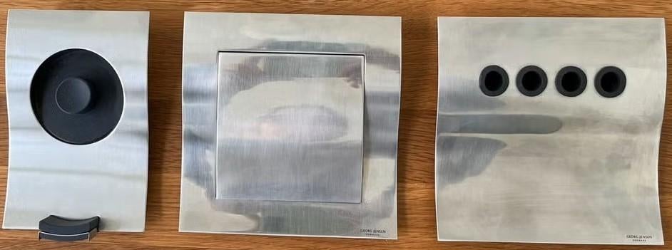Georg Jensen buroset, Huis en Inrichting, Verzenden, Overige stijlen, Zo goed als nieuw, Metaal