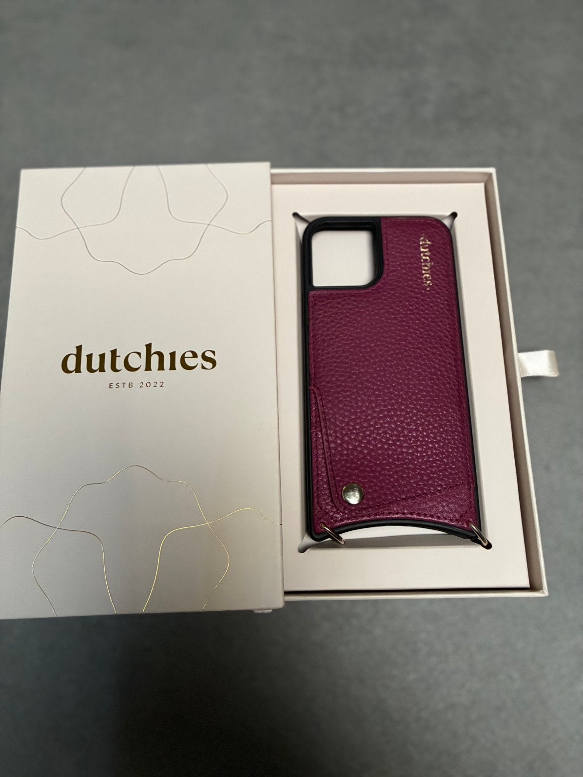 Leren iPhone12  hoesje, Ophalen of Verzenden, Zo goed als nieuw