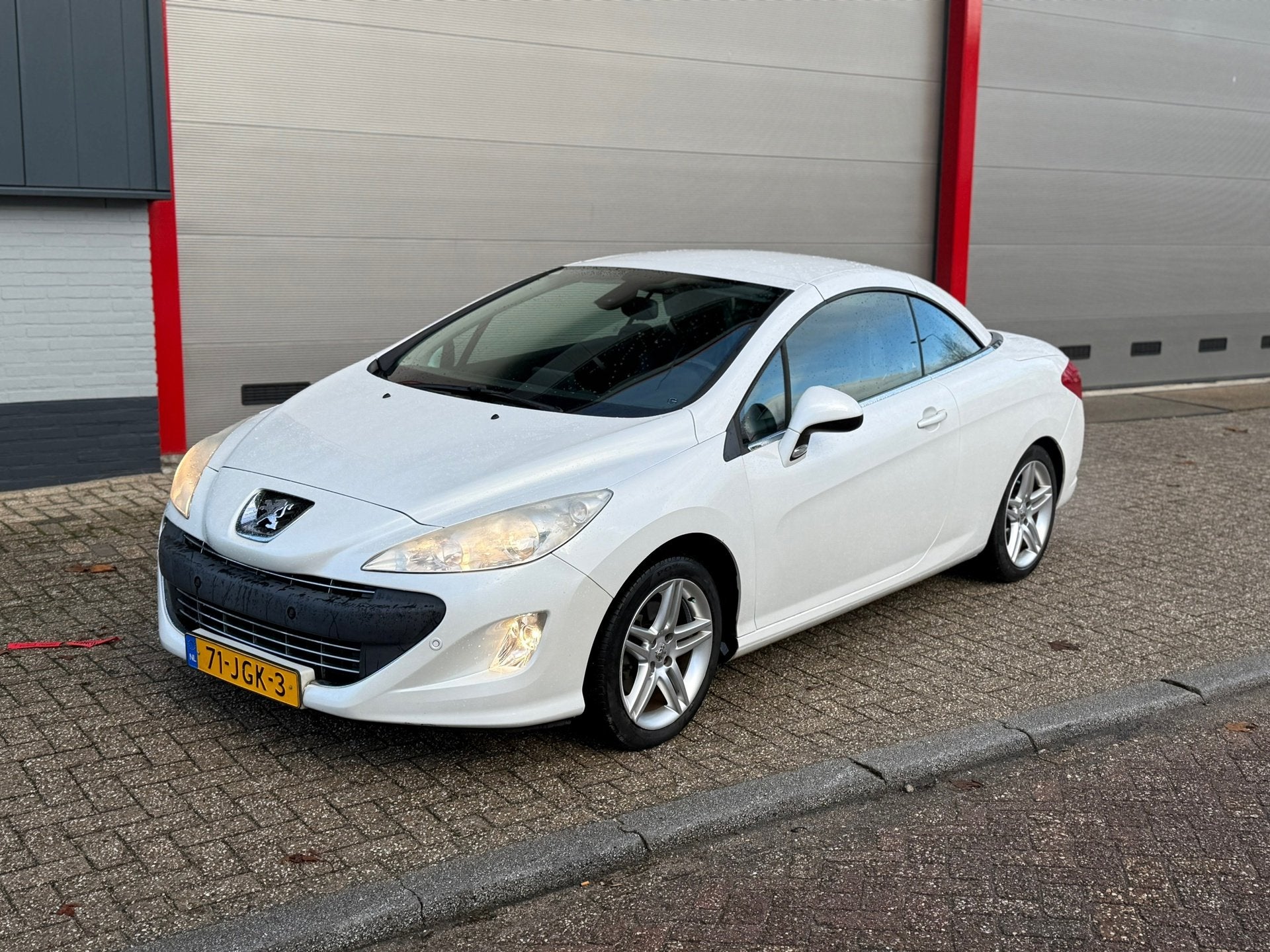 Peugeot 308 CC 1.6 THP Premiere | Cabriolet | Lage km, 4 cilinders, 4 stoelen, Wit, Bedrijf