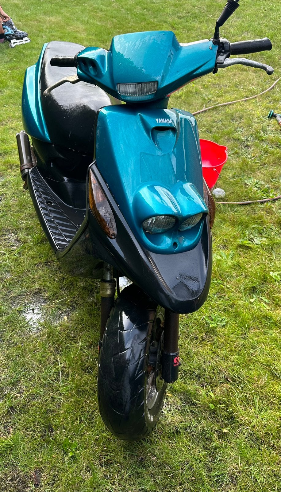 Yamha booster bws, Fietsen en Brommers, Ophalen, Zo goed als nieuw, Benzine, Overige modellen