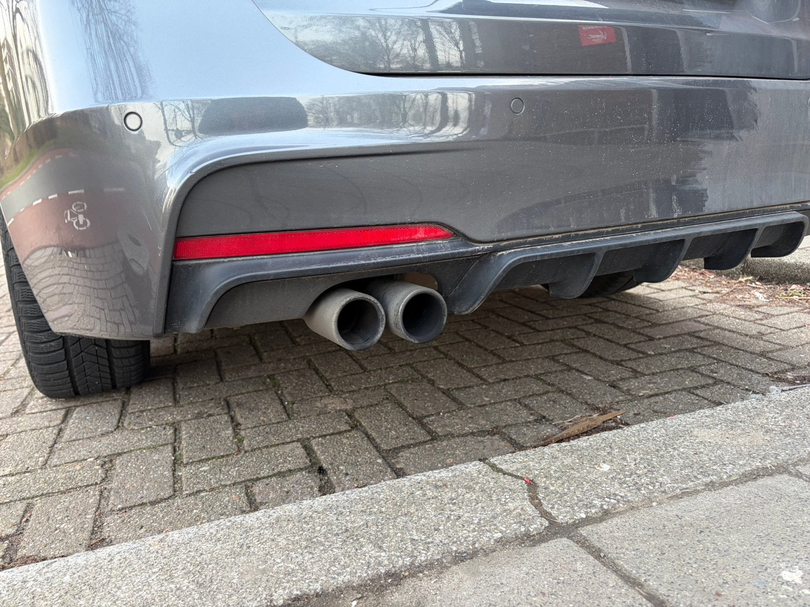 Originele bmw f30 f31 performance m diffuser, Ophalen of Verzenden, Gebruikt, BMW