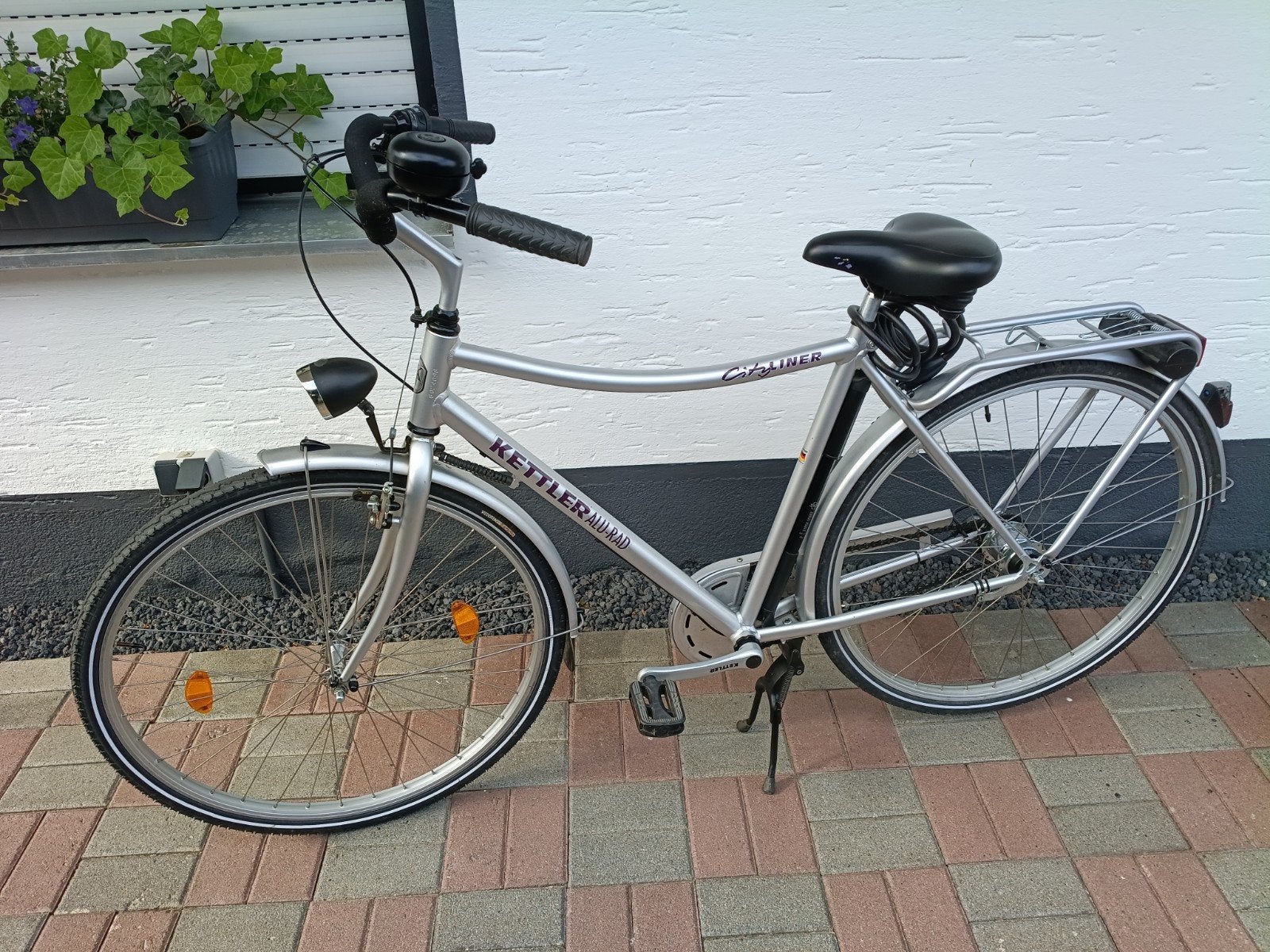 Mooie kettler herenfiets alu frame, Gebruikt, Versnellingen, 53 tot 57 cm, Ophalen