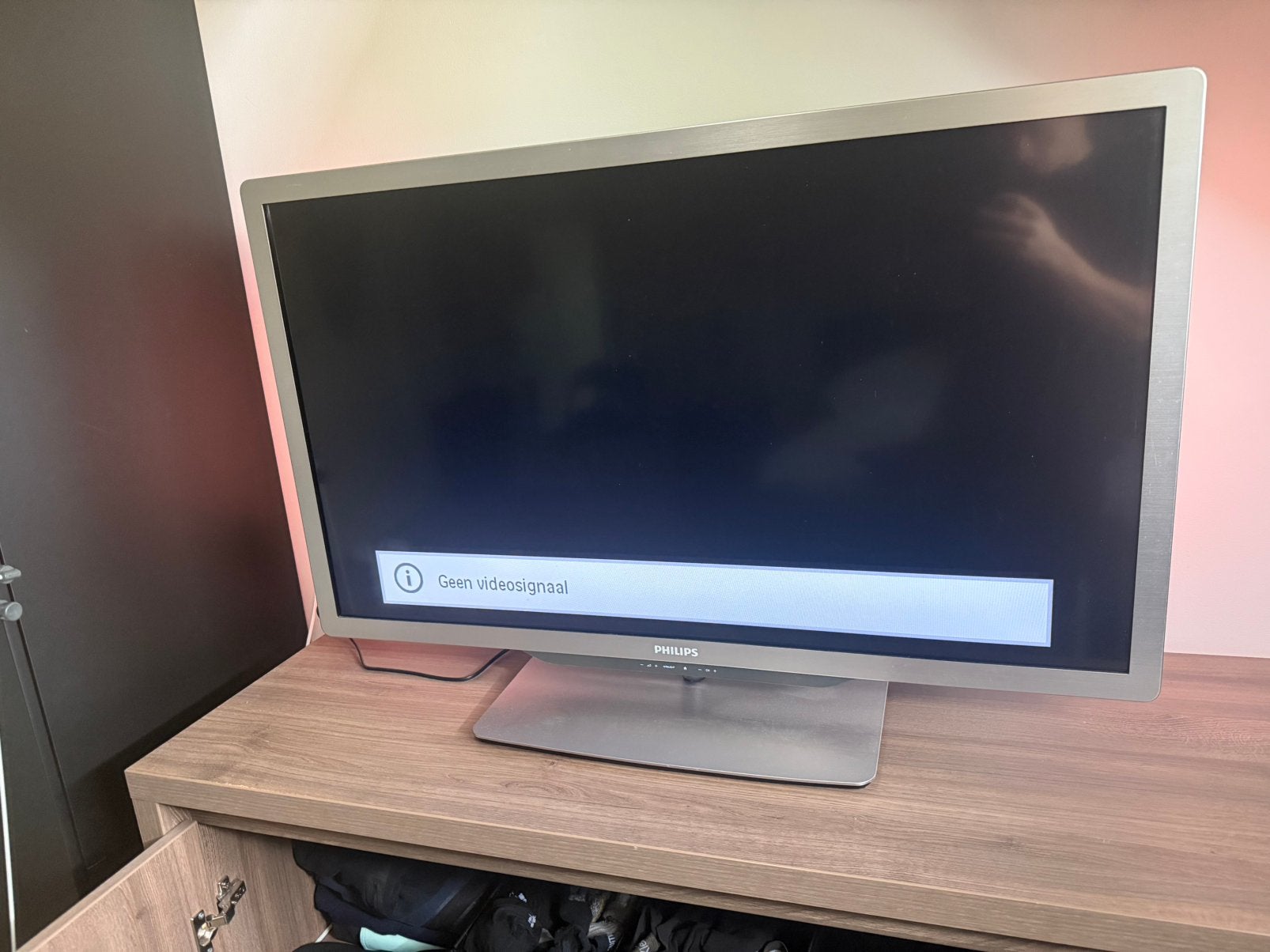 Philips 42 inch LCD tv, Ophalen, 100 cm of meer, LCD, Philips