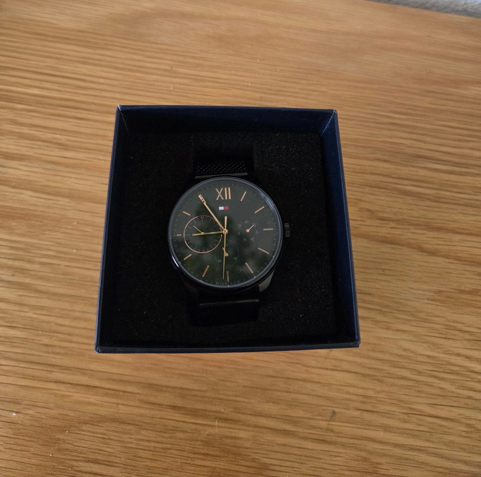 Nieuw Tommy Hilfiger Horloge Zwart, Overige merken, Staal, Staal, Polshorloge